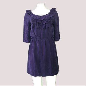 “A” New York mini purple dress